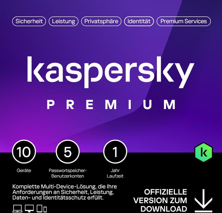 Kaspersky Premium (10 PC) (10 User, 12 months)
