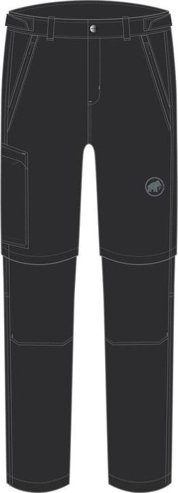 Actual product image Mammut Runbold IV Zip Off Pants Men Short (L)