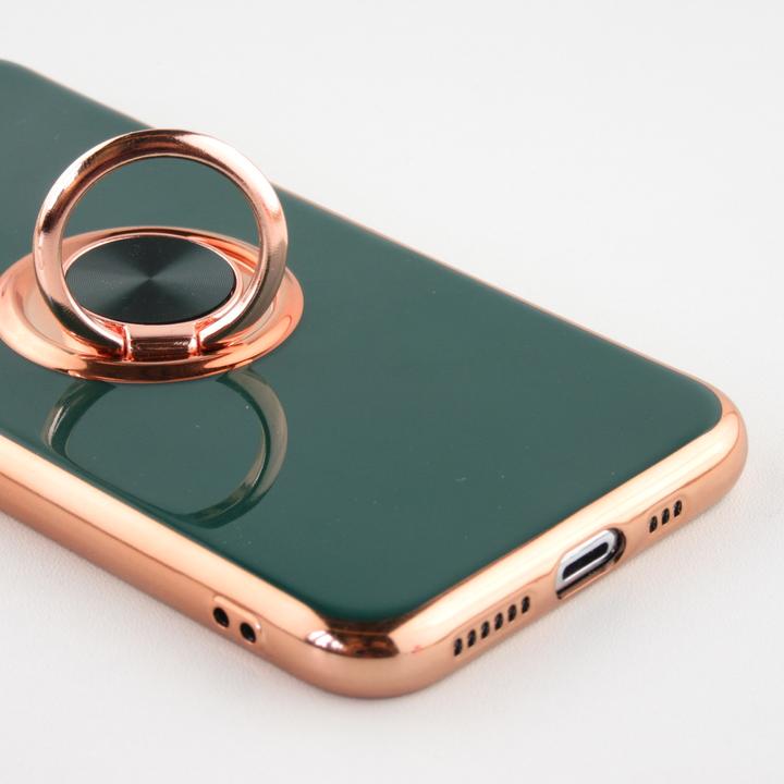 Immagine prodotto PhoneLook Coperchio in gomma bronzo con anello (Apple iPhone 7 Plus)