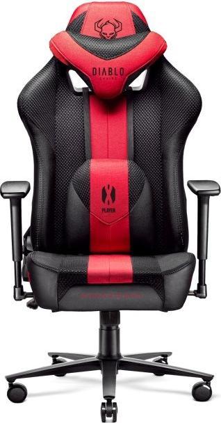 Immagine prodotto Diablo Sedia da gioco X-Player 2.0 Gaming Chair King Size, Nero-Rosso