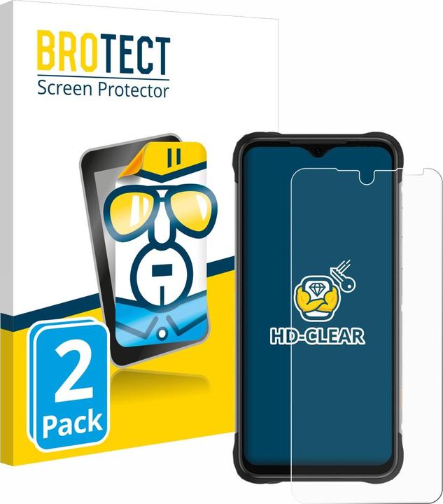 Produktbild BROTECT Schutzfolie Displayschutz Klar (2 Stück, Umidigi Bison)