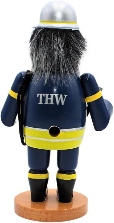 Image du produit Dekohelden24 Räuchermann THW Helferfigur