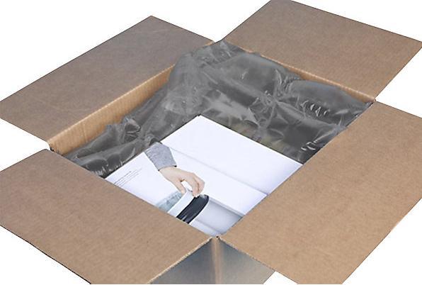Actual product image kaiserkraft MINI PAK'R® Retail air cushion film, with recycled material, pack of 2, Single (2 Piece)