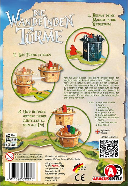 Immagine prodotto Abacus Le torri per camminare (Tedesco)