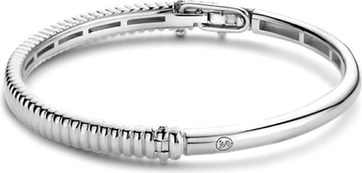 Produktbild Ti Sento Milano Armreif mit Rippenstruktur 2956SI (6 cm, 925 Sterling Silber)