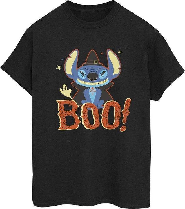 Immagine prodotto Disney Lilo & Stitch Boo! Maglietta Ampia Donna (L)