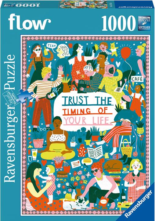 Immagine prodotto Ravensburger Fidati dei tempi della tua vita (1000 pezzi)