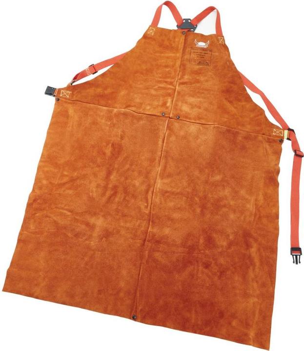 Image du produit Weldas Tablier Lava Brown™ longueur env. 107 cm x l. env. 80 cm marron croûte de cuir