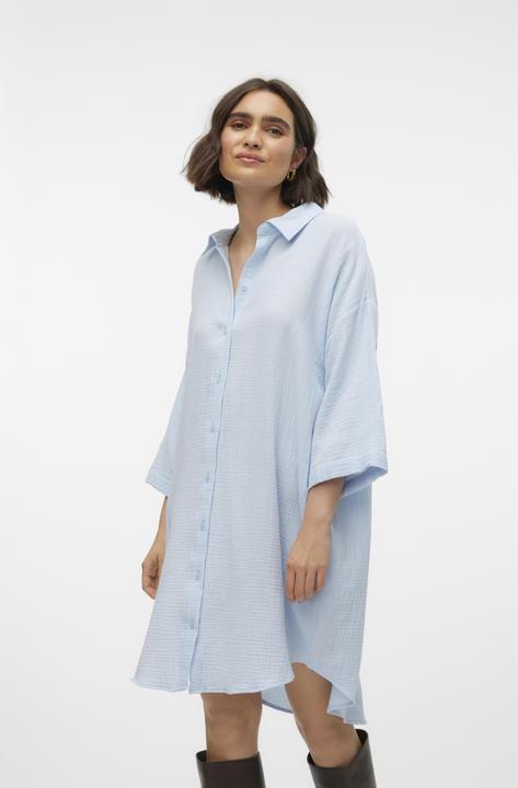 Produktbild Vero Moda VMNATALI 3/4 LONG OVERSHIRT NOOS Hemdblusenkleid (XS)