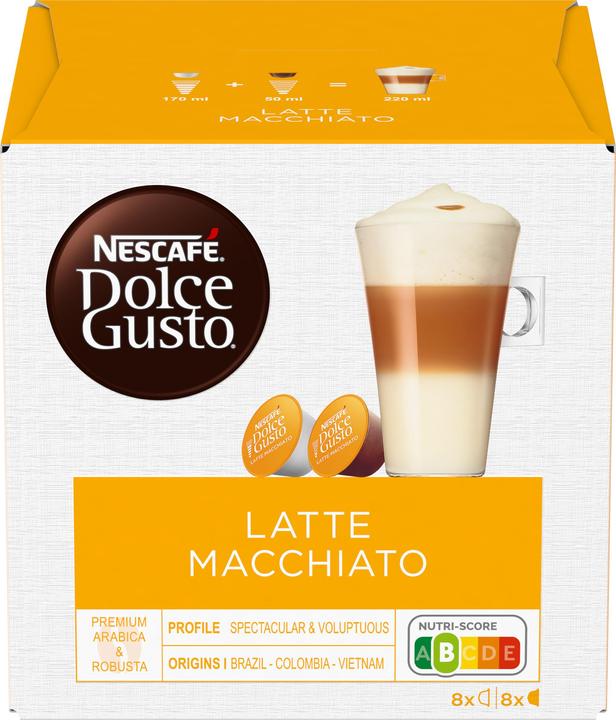 Image du produit Nescafé Dolce Gusto Latte Macchiato (16 x Port.)