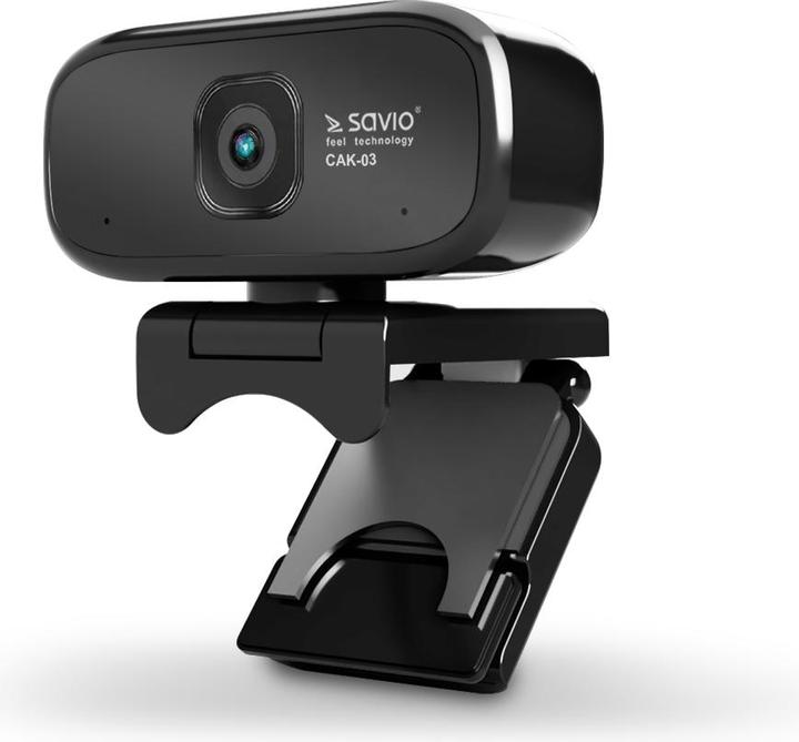 Immagine prodotto Savio Webcam Elmak USB HD CAK-03 con microfono, 1280x720 (2 Mpx)