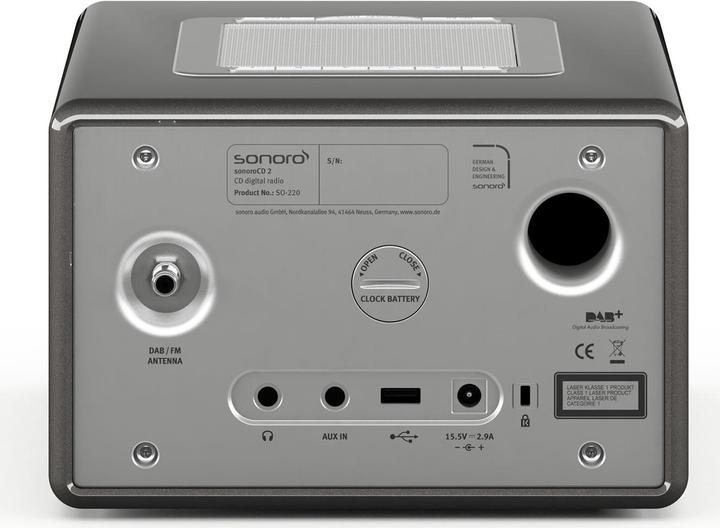 Actual product image Sonoro Cd2 (DAB, FM, DAB+, Bluetooth)
