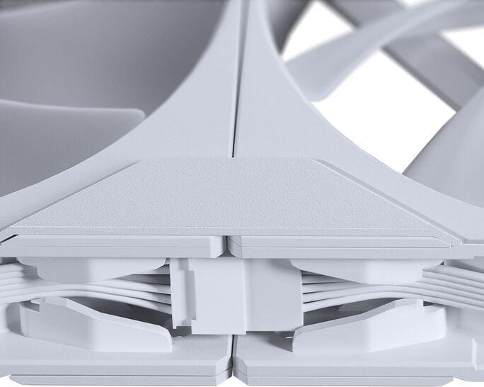 Produktbild Phanteks M25 Gen2 PWM D-RGB Lüfter, 3er-Pack - 120mm, weiss (120 mm, 3 x)
