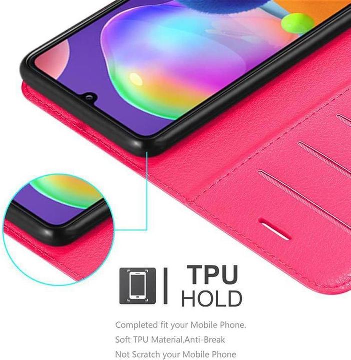 Actual product image Cadorabo Book with stand function cover (Samsung Galaxy A31)