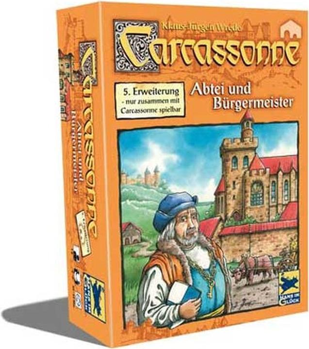 Image du produit Hans im Glück Carcassonne, abbaye et maire (Allemand)