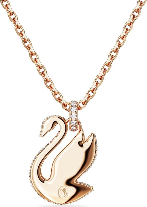 Produktbild Swarovski Iconic Swan Halskette Schwan Mittel Rosa Roségold (Swarovski Metall, 42 - 47 cm)