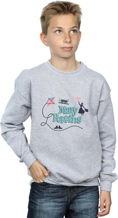 Immagine prodotto Disney Mary Poppins Logo Felpa Ragazzi (140, 146)