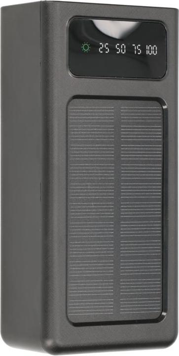 Immagine prodotto Extralink EPB-093 30000mAh Czarny | Powerbank | Powerbank solare, USB-C (30000 mAh, 10 W, 111 Wh)