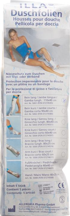 Image du produit Illa Film de protection pour douche 110x40cm jambe (Douches / Bains)