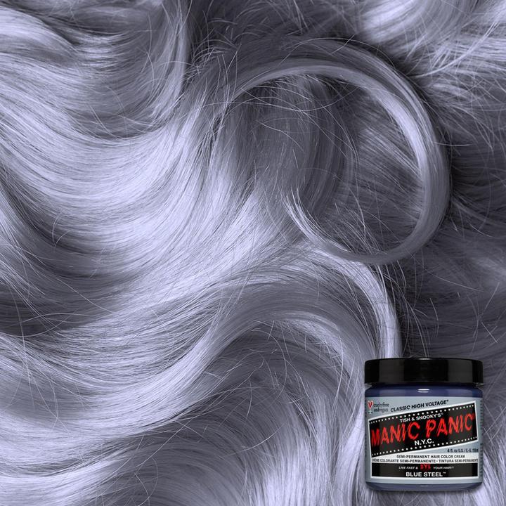 Actual product image Skybound High Voltage Classic Cream Formula Hair Dye Blue Steel (Blue steel)