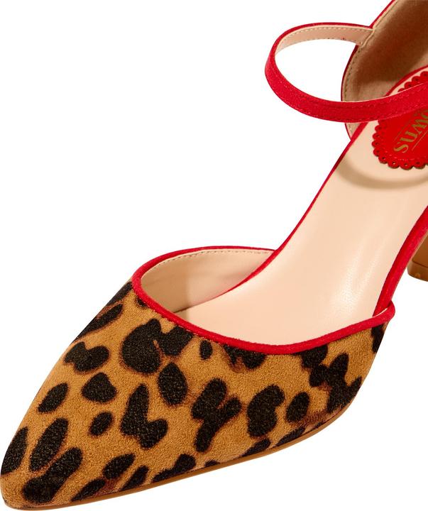 Actual product image Joe Browns Vintage Leopard Print Heels (37)