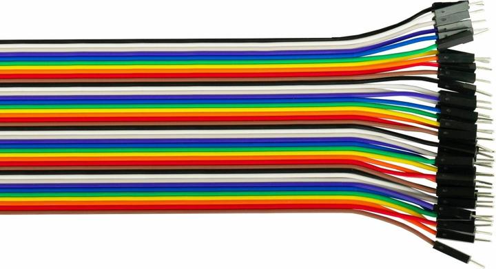Image du produit Kabelmeister Cavalier Wire 40 broches fils séparables pour Arduino, Raspberry Pi etc, mâle à femelle