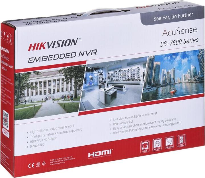 Produktbild Hikvision REJESTRATOR IP DS-7604NXI-K1/4P(D) (Netzwerk Videorecorder (NVR))