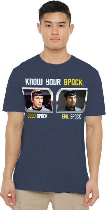 Actual product image Unisex Adult Know Your Spock T-Shirt (L)