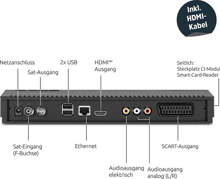 Produktbild TechniSat Technistar K4 ISIO (DVB-C, CI+-Schacht)