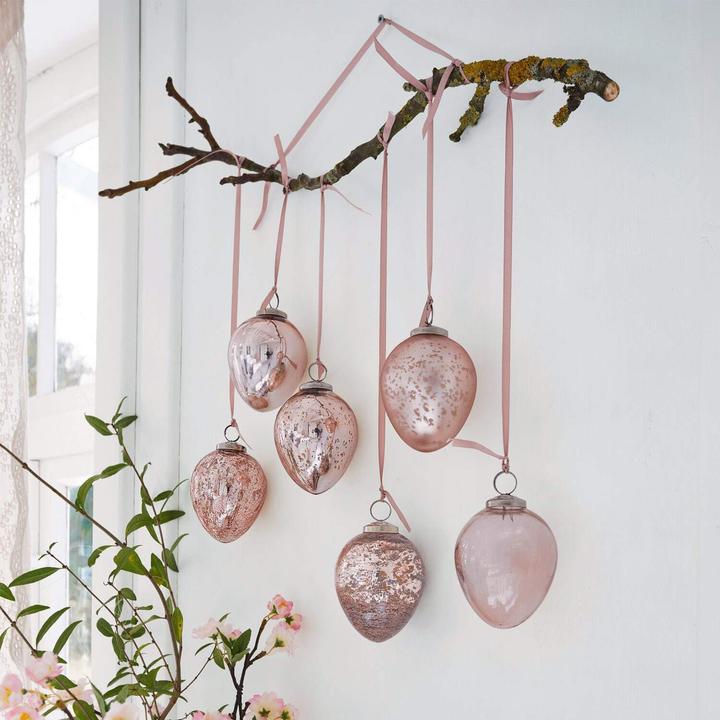 Image du produit Loberon Set de 6 oeufs de Pâques Cataleya rose (6 -pièce)