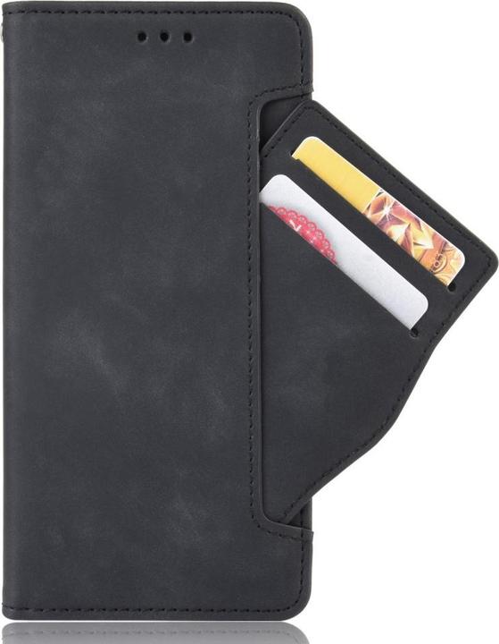 Image du produit Cover-Discount OPPO Find X3 Lite - Etui avec de nombreux emplacements pour cartes noires (Oppo Find X3 Lite)