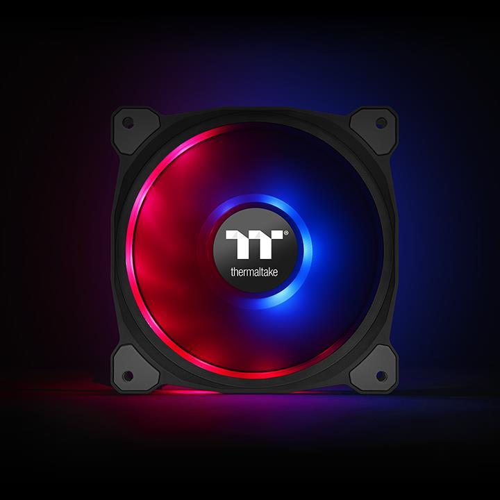 Produktbild Thermaltake Riing Duo 12 RGB LED-Lüfter - 120mm 3er Set (120 mm, 3 x)