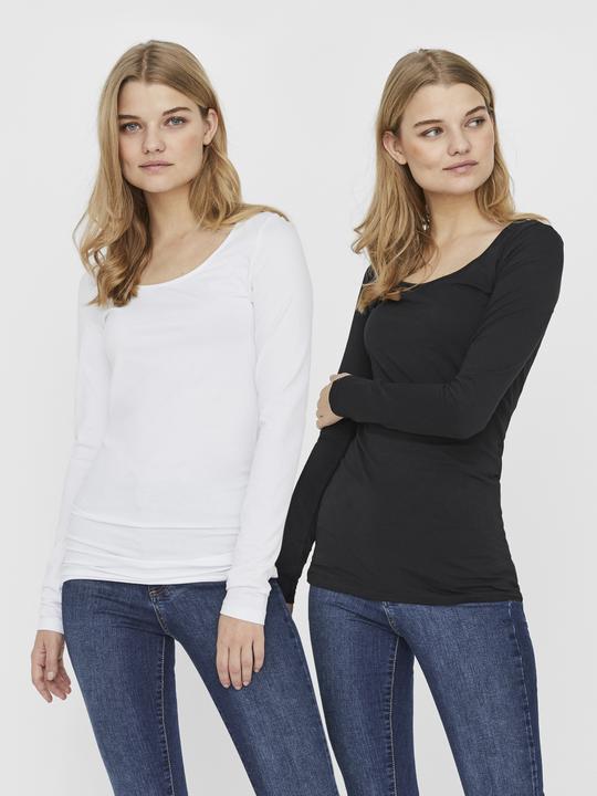 Actual product image Vero Moda 2-pack long sleeve blouse (M)