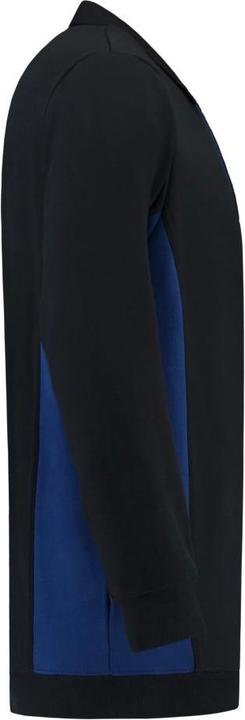 Produktbild Tricorp Sweatshirt Polokragen Bicolor Brusttasche NavyRoyalblue Gr. M (M)