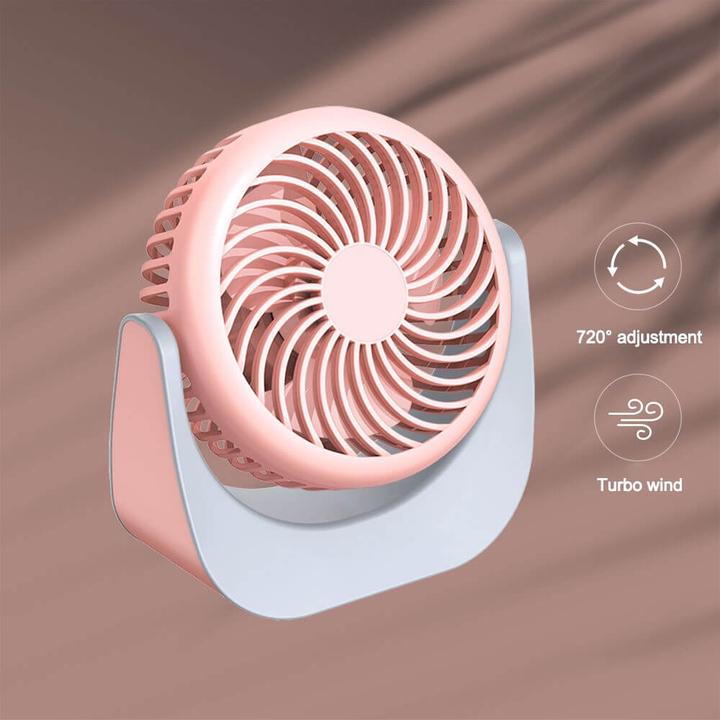 Actual product image Cover-Discount Mini Tischventilator USB