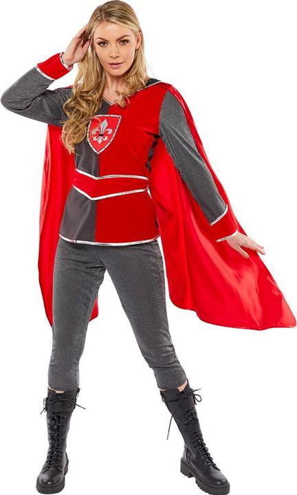 Produktbild Amscan Ritter Prinzessin Kathrina Damenkostüm (W36/L38)