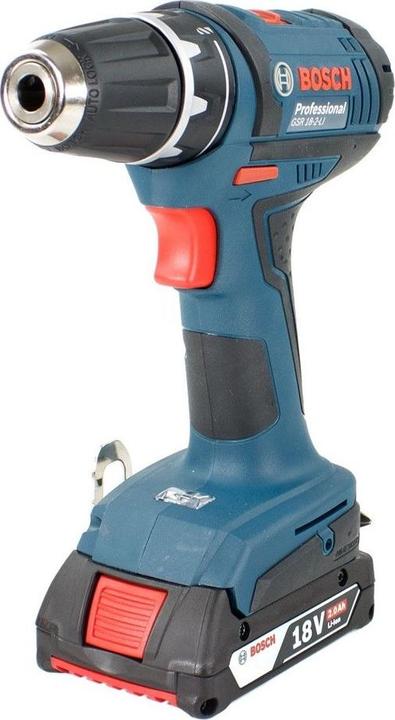 Actual product image Bosch Professional GSR 18-2-LI Set (Rechargeable battery operated)