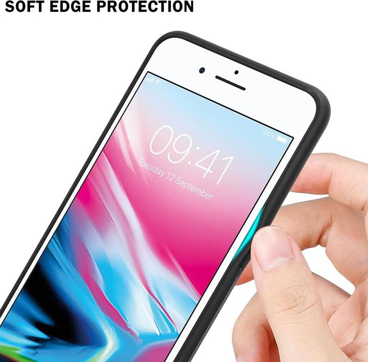 Immagine prodotto Cadorabo Copertura di vetro a strisce in TPU (Apple iPhone 7 Plus, Apple iPhone 7s Plus)
