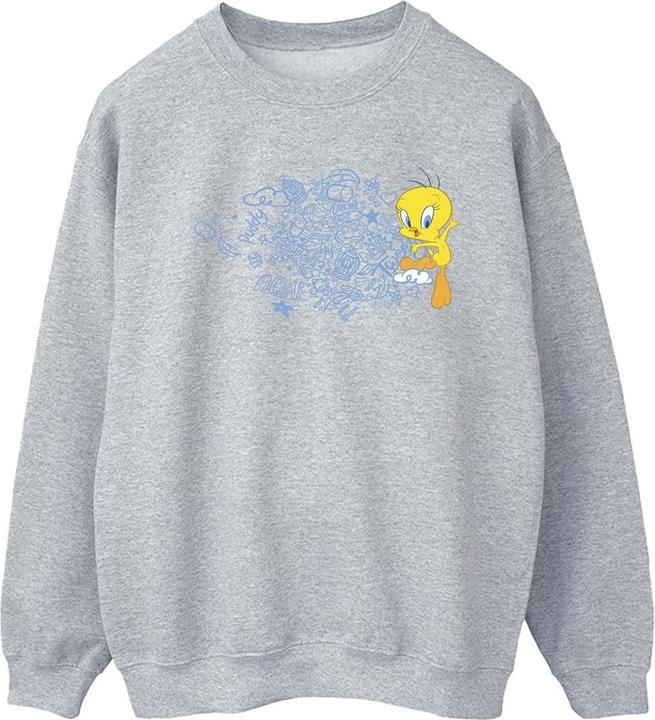 Immagine prodotto Looney Tunes ACME Doodles Tweety Felpa Donna (XXL)