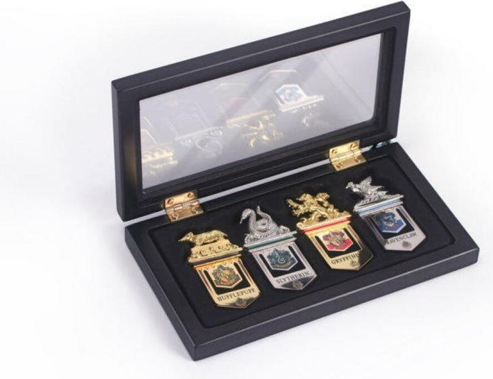 Noble Collection Set di 4 segnalibri di Harry Potter Hogwarts