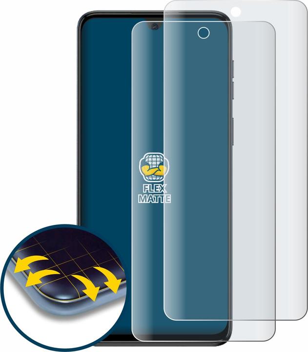 Actual product image BROTECT Full Cover Matte Screen Protector (2 Piece, Motorola Moto G54)