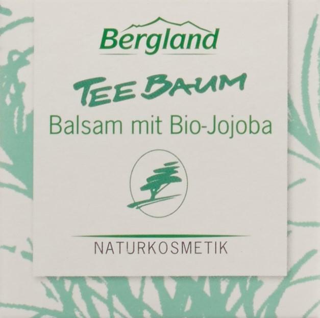 Actual product image Bergland Tea tree balm (Body cream, 50 ml)