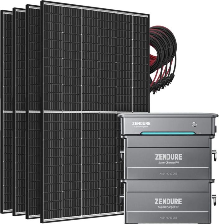 Productafbeelding Zendure SolarFlow Hyper 2000 hybride omvormer voor AC-gekoppelde balkoncentrale