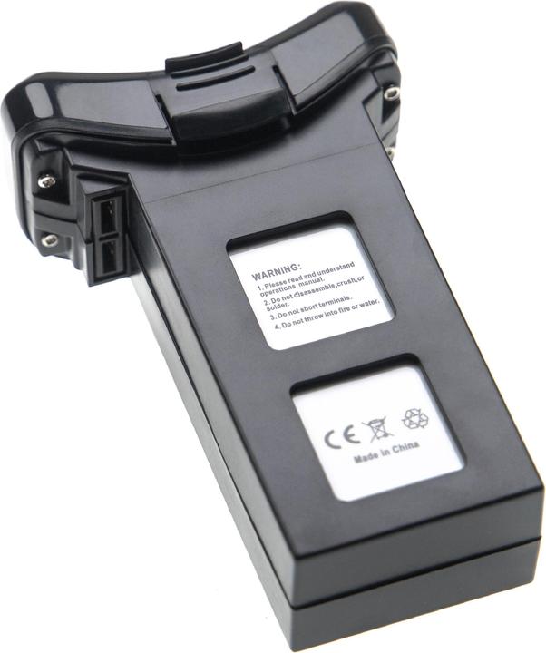 Actual product image AccuCell Battery for Holy Stone HS100 SJR/C S70W RC Quadcopter a.o. 4100mAh (7.40 V, 4100 mAh)