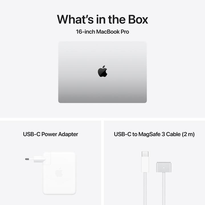 Actual product image Apple MacBook Pro 16 - 2024 (16.20", M4 Max, 64 GB, 1000 GB, DE)