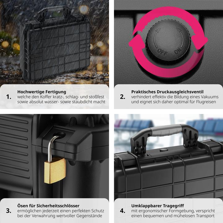 Actual product image tectake Universal photo case (Photo case, 14.50 l)