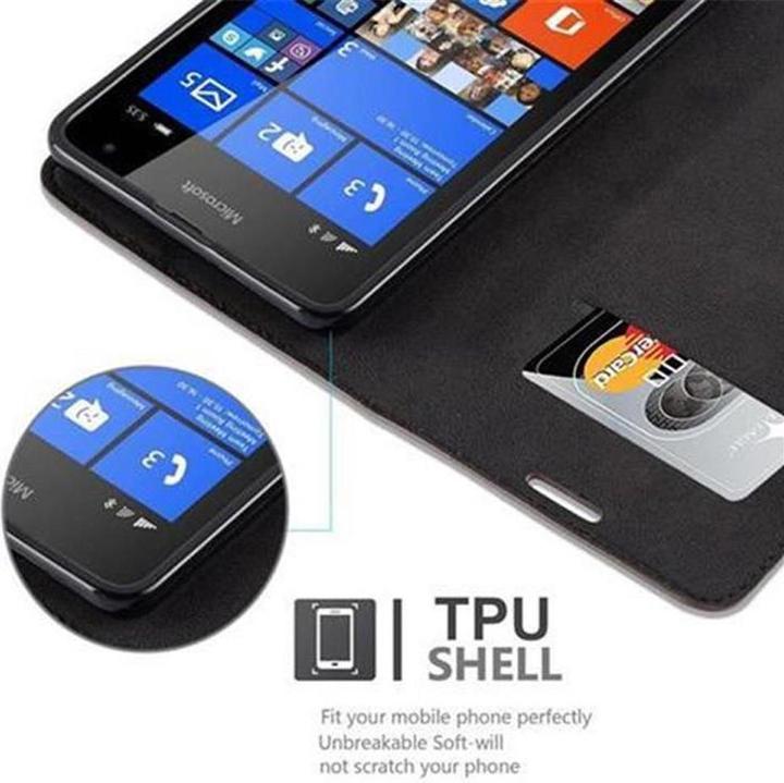 Actual product image Cadorabo Book Invisible Magnet Cover (Microsoft Lumia 535)
