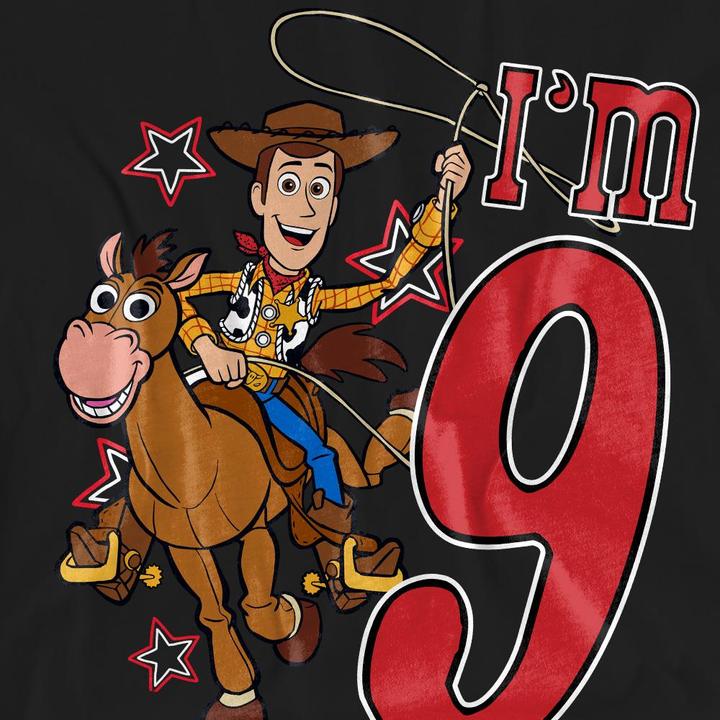 Produktbild Toy Story I'm 9 TShirt Geburtstag (M)