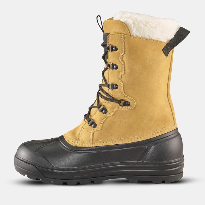 Immagine prodotto Quechua Stivali da neve da uomo in pelle con lacci caldi e impermeabili - SH900 (42)