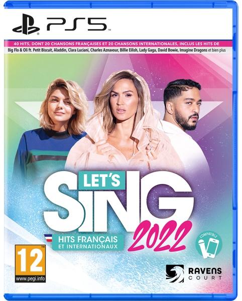 Actual product image Ravenscourt Let's Sing 2022 français et internationaux (PS5, FR)
